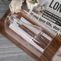 ODIS Vente en gros de bouteilles en verre borosilicate à double paroi de 130 ml au design moderne, sans alcool, pour diffuseurs d'arômes