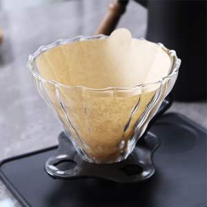 Bán Cũng Thân Thiện Với Môi V Hình Màu Trắng Và Cà Phê Tự Nhiên Lọc <span class=keywords><strong>Cone</strong></span> Giấy Độ 01 Lạnh Brew Cà Phê Nhỏ Giọt Giấy Tờ Lọc - Product Image 4