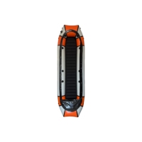 Kayak gonflable tandem pliable ultraléger pour la pêche, le camping, les aventures en rivière et en lac