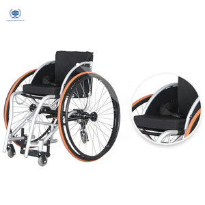 Silla de ruedas deportiva recreativa personalizada ligera de aluminio manual al aire libre baloncesto baile deportes silla de ruedas - Product Image 5