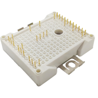 Module IGBT 1200V 50A avec IGBT à canal de trench/Fieldstop, diode contrôlée par émetteur et NTC pour onduleurs et amplificateurs de servomoteurs AC/DC