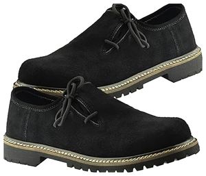 Chaussures habillées de luxe en cuir véritable pour hommes, à lacets, confortables, pour le bureau, collection automne - Product Image 1