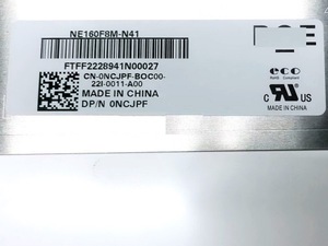 NE160F8M-N42 NE160F8M-N41 en gros B160QAN01.0 06P79W ordinateur portable 16 écran lcd ordinateur portable mince 40PIN cadre étroit pour dell 7610 5620 - Product Image 2