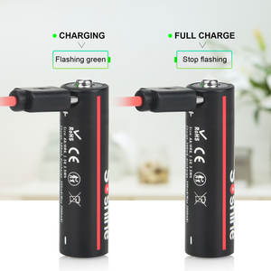 USB AA 1.5V Li-ion có thể sạc lại pin 3500mwh với cáp-4 Đếm (gói 1) - Product Image 3