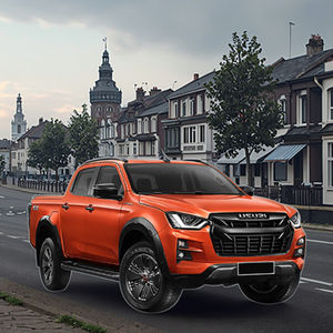 Pour D-MAX 2016-2019 Kit de mise à niveau de l'apparence comprend une protection avant + calandre, un capot moteur et un kit de carrosserie de phares - Product Image 3