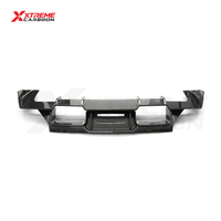 Kit carrosserie en fibre de carbone sèche style V pour BMW G87 M2 : Lame avant, garde-boue, jupes latérales, spoiler, pare-chocs, diffuseur arrière, séparateur