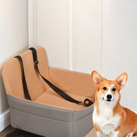 SUREWALHOME Vente en gros de sièges d'appoint pour chiens avec coussin épais Lit pour animaux de compagnie personnalisé en usine pour siège arrière avant de voiture