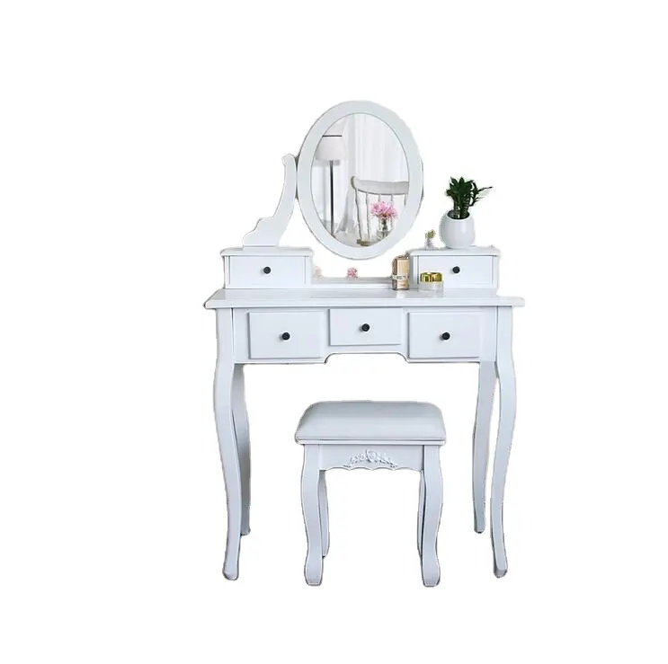 Weißes Make-up Günstige profession elle Make-up Vanity Desk Schlafzimmer