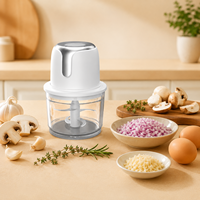 Mini hachoir à viande électrique rechargeable sans fil, hachoir à légumes, ail et oignon