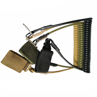 Cordon tactique extensible personnalisé pour extérieur, à dégagement rapide, anti-perte, pour holster tactique et chasse en extérieur