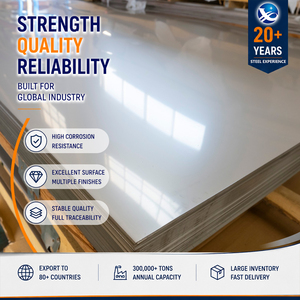 Building Facade Stainless Steel Inox Marine Grade 12mm Plate 30mm 5mm 3mm Thickness 18-8 Ss 20mm 10mm 6mm 1 Heavy Gauge Sheet - Product Image 1