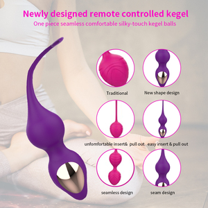 Poids d'exercice de Kegel pour femmes, boules de Ben Wa en silicone, renforcement du plancher pelvien, renforcement, recommandé par les médecins, jouet sexuel de récupération - Product Image 5