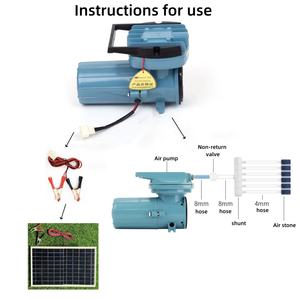 Pompe à Air DC Skynuo Série MPQ 12/24V, Stable pour <span class=keywords><strong>Aquarium</strong></span> et Réservoir de Poissons, Pompe à Oxygène AC/DC pour Transport de Fruits de Mer - Product Image 5