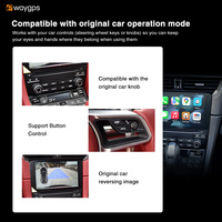 Boîte GPS filaire et sans fil Ewaygps, personnalisation ODM, Carplay MMI, décodeur Android Auto pour Porsche 911 PCM4.0