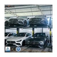 Solution de stationnement vertical à deux niveaux Valet 2 Post pour voitures