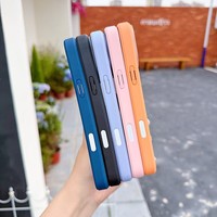 Coque de téléphone mate antichoc en acrylique magnétique avec bouton de caméra pour iPhone 17 Pro 18 Pro