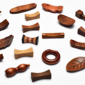 Ensemble <span class=keywords><strong>de</strong></span> repose-baguettes en bois personnalisé, plusieurs styles, sculpté à la main, accessoire <span class=keywords><strong>de</strong></span> table en bois naturel, support pour baguettes - Product Image 4