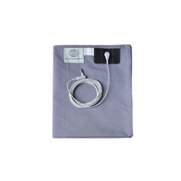 Draps de mise à la terre naturels pour un meilleur sommeil, protection contre les ondes électromagnétiques, drap-housse conducteur en fibre d'argent