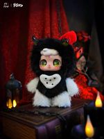 Nouveauté très demandée : 8 figurines en peluche PVC de la série Feeco Spell Lost, boîte de 8 pièces, porte-clés et breloques Kawaii, échelle 1/12
