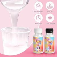 Taba Squishy Making Kit Mini Cat Paw Taba Squishy Toys Mochi Squishy Toys Making Kit Soft Silicone Rubber Liquid Water Pinch Gel