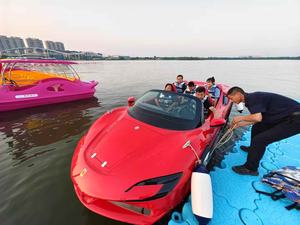 Bateau de <span class=keywords><strong>jet</strong></span> <span class=keywords><strong>ski</strong></span> à moteur de luxe en fibre de verre avec pour moteur hors-bord pour voiture et sports nautiques - Product Image 3