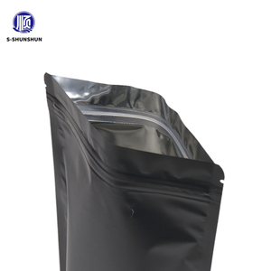 Mờ mờ trà đen dọc nhôm lá Dây Kéo Túi Ziplock doyback Polyester phim lưu trữ dây kéo túi bao bì thực phẩm - Product Image 5