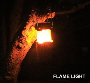 <span class=keywords><strong>Lanterna</strong></span> da Campeggio LED Portatile Mini Pieghevole con Effetto Fiamma Tremolante per Decorazione Tenda Esterna - Product Image 6