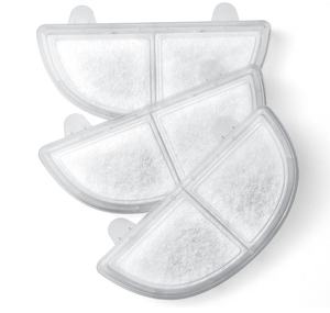 <span class=keywords><strong>Parner</strong></span> Triple Filtration System Pet Filtre de fontaine d'eau pour chat WF20/CF20 Lot de 3 filtres et 3 éponges - Product Image 5