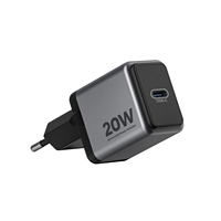 Cargador USB C GaN de 20W al por Mayor, Adaptador de Pared Mini con Carga Rápida PD 3.0 para Teléfonos Móviles