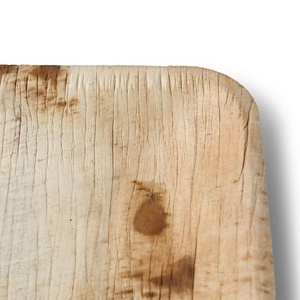 Assiettes carrées en feuilles de palmier biodégradables, écologiques et sans danger pour les aliments, empilables et faciles à manipuler, 15 x 15 cm - Product Image 4