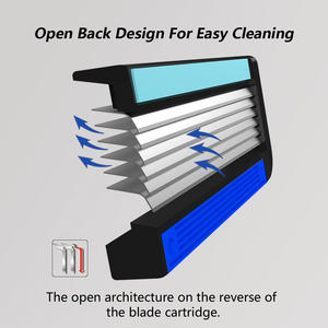 GOODMAX бритвенная Бритва 6 лезвий длинные Одноразовые Инструменты Бритва для мужчин - Product Image 5