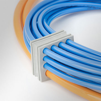Joints d'étanchéité en silicone de type ouvert SVLEC, protection IP65, sans halogène, sans silicone, ignifuge UL94 V0, 21*21*20mm pour
