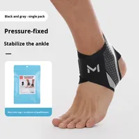 Manchon de compression respirant en nylon pour cheville, protection anti-entorse pour activités sportives en extérieur