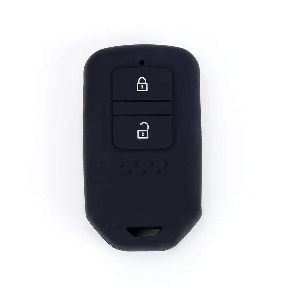 Hoge Kwaliteit Krasbestendige Soft Touch Siliconen Smart 2 Knoppen Autosleutel Hoes