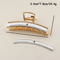 Pinces à cheveux rectangulaires étoile coeur chanson Jin métal pinces à cheveux avec couvertures bricolage pinces à cheveux pour femmes filles enfants pour les occasions de fête