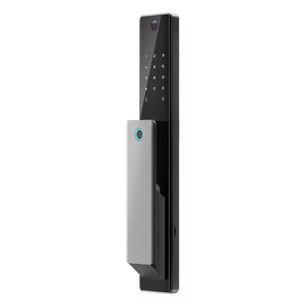 Meilleure vente noir <span class=keywords><strong>marron</strong></span> en alliage d'aluminium Tuya Wifi APP ouverture à distance reconnaissance des empreintes digitales serrure de porte intelligente de haute sécurité - Product Image 3