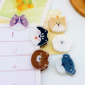 Biểu Tượng Tùy Chỉnh Rõ Ràng Acrylic Văn Phòng Phẩm <span class=keywords><strong>Clip</strong></span> Dễ Thương Động Vật Phim Hoạt Hình Trong Suốt Epoxy Acrylic Giấy <span class=keywords><strong>Clip</strong></span> - Product Image 5