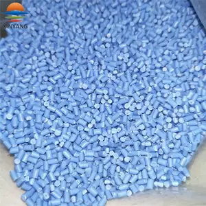 Colorante azul Pellets PE Plastic Color Masterbatch para extrusión por inyección