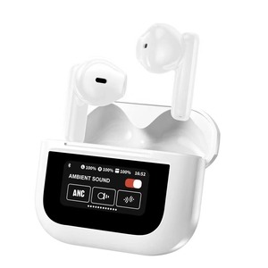 Nhà Máy Ban Đầu Yx28 ANC + ENC Tai Nghe Không Dây LCD Đầy Đủ Màu Sắc Màn Hình Cảm Ứng Hoạt Động Giảm Tiếng Ồn Earbuds TWS Audifonos Yx28 - Product Image 4