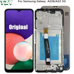 การเปลี่ยนหน้าจอโทรศัพท์มือถือสำหรับ Samsung <span class=keywords><strong>Galaxy</strong></span> <span class=keywords><strong>A22</strong></span> <span class=keywords><strong>5G</strong></span> จอแสดงผล LCD - Product Image 2