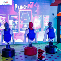 Machines d'arcade de boxe intérieures Sqarcade avec projection d'entraînement, jeux interactifs de boxe en réalité augmentée, simulateur de boxe, équipement de jeu à louer