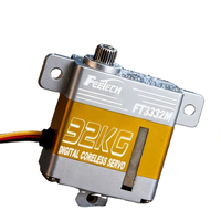 Servo Feetech FT3332M de Metal, Tamaño Pequeño, 39KG, Alto Torque, Engranaje de Acero, Servo Digital Dedicado para Helicóptero RC