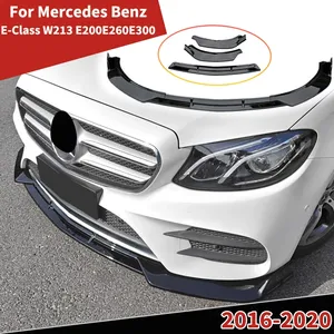 Lèvre de pare-chocs avant StarNav pour Mercedes Benz Classe E W213 2016-2020 E200 E260 E300, diffuseur inférieur, kit carrosserie, tuning, protection, spoiler - Product Image 3