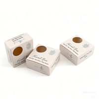 Boîte d'emballage rigide personnalisée pour bougies d'aromathérapie, respectueuse de l'environnement, pliable, portable, pour échantillons de parfum