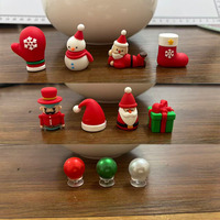 Nouveautés en stock : Pantoufles 3D unisexes à semelles en caoutchouc florales, avec chevillères décoratives, thème Noël. Maintenant disponible à l'achat.