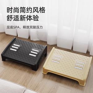 Repose-pieds de massage pour chaise de bureau, repose-pieds de bureau en plastique avec picots de massage et pédales, fabriqué à Wenzhou - Product Image 2