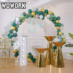 WOWORK party decoro tavolo da lettere in ferro con top uno amore forma personalizzata di colore per la decorazione della festa di compleanno di nozze - Product Image 2