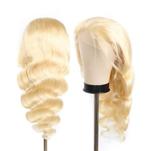 613 Parrucca Anteriore del merletto, 613 Hd Parrucca Del Merletto Frontale Blonde 613 Dei <span class=keywords><strong>Capelli</strong></span> Umani Parrucca Piena Del Merletto - Product Image 2