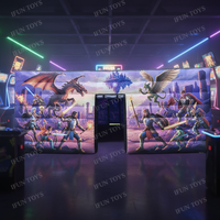 Escape Free Roam 9D, tente multijoueur gonflable, salle de réalité virtuelle VR, arène de tir pour expérience de jeu d'évasion dans un centre commercial