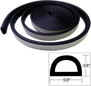 Car Door Rubber Seal Strip Automotive Weather Stripping para Barcos Automóvel RVs Caminhões e Casa